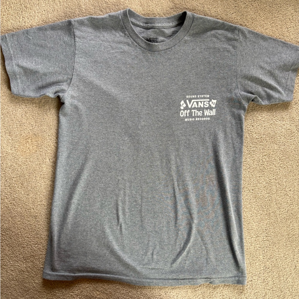 Vans Charcoal Gray Sound System Tee